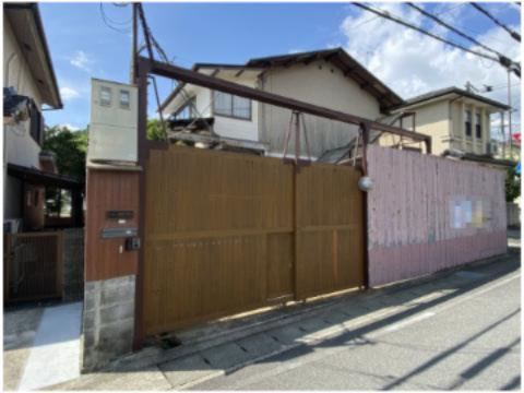 岩倉幡枝町 土地の外観