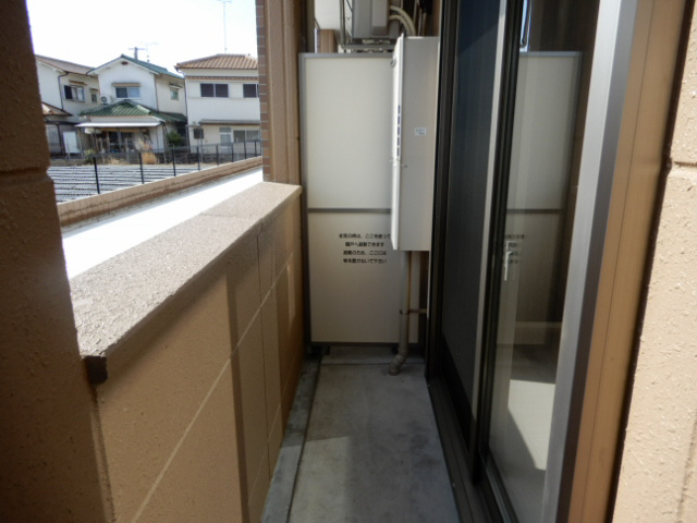 シャインキャッスルのバルコニー