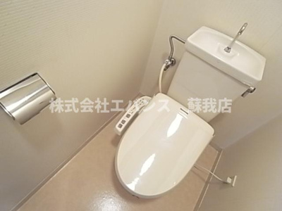 【トイレ】 | ガーデンハウス本千葉 | 落ち着いたトイレです