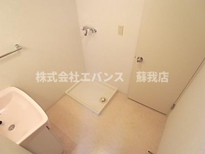 【洗面所】 | ガーデンハウス本千葉 | 使いやすい洗面所です