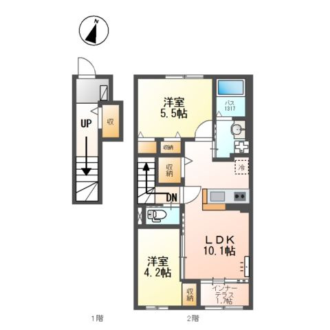 J・セレーノの間取り