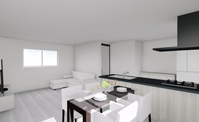 朝霞市本町２丁目　新築戸建の区画図