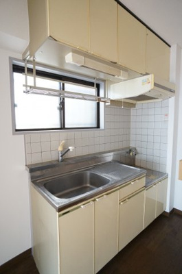 【キッチン】 | グレイスマンション | ガスコンロ設置可