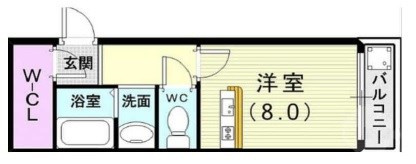甲南タマタニマンションの間取り