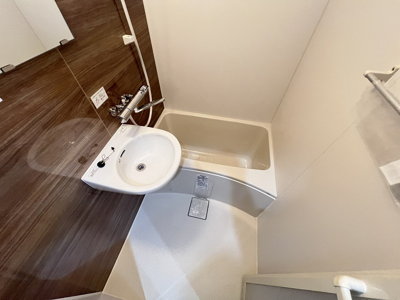 延明ハイツの浴室