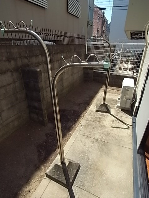 バーンホフ北口のバルコニー