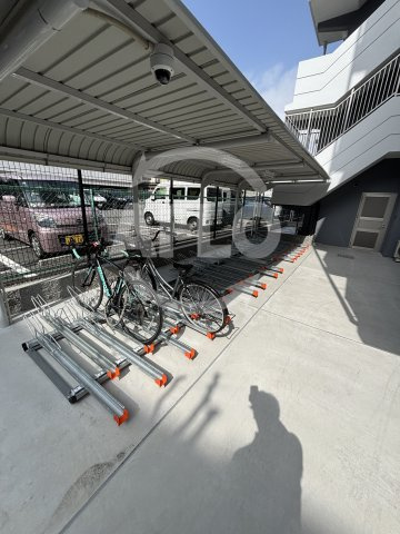 プレサンス長田レジェールのその他共用部分|プレサンス長田レジェール　駐輪場