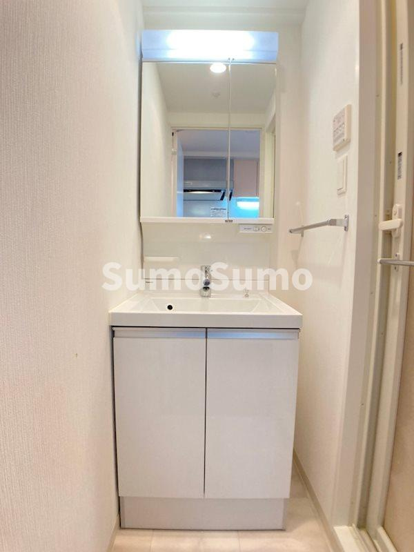 リッツ難波南Ⅱの洗面所|洗面所です