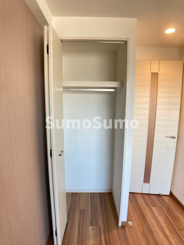 リッツ難波南Ⅱの収納|収納のためのスペースです