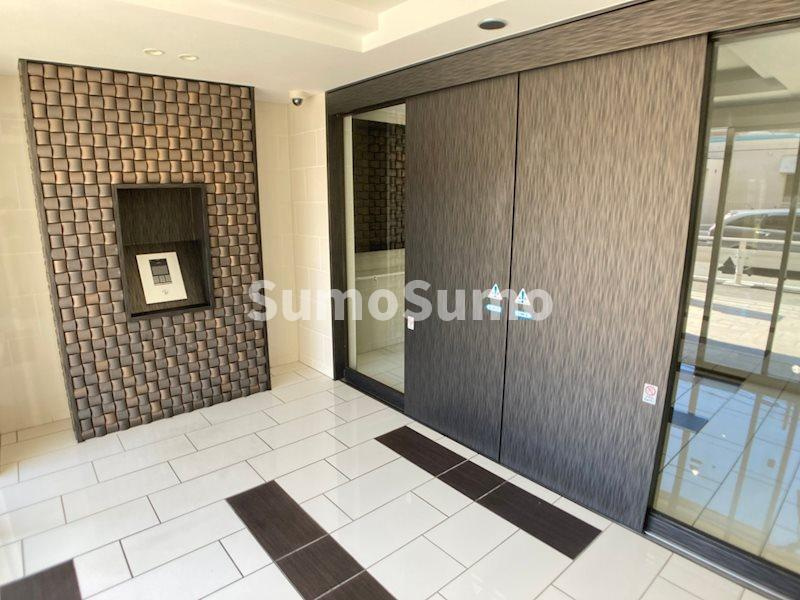 リッツ難波南Ⅱのエントランス|建物の内部です