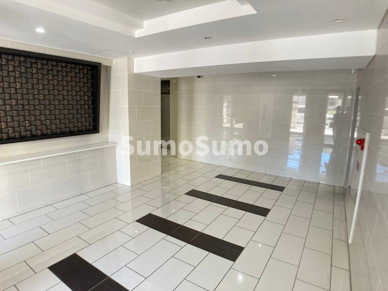 リッツ難波南Ⅱのロビー|毎日通るロビーはこのようになっています