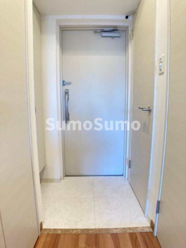 リッツ難波南Ⅱの玄関|ゆったりとした玄関です