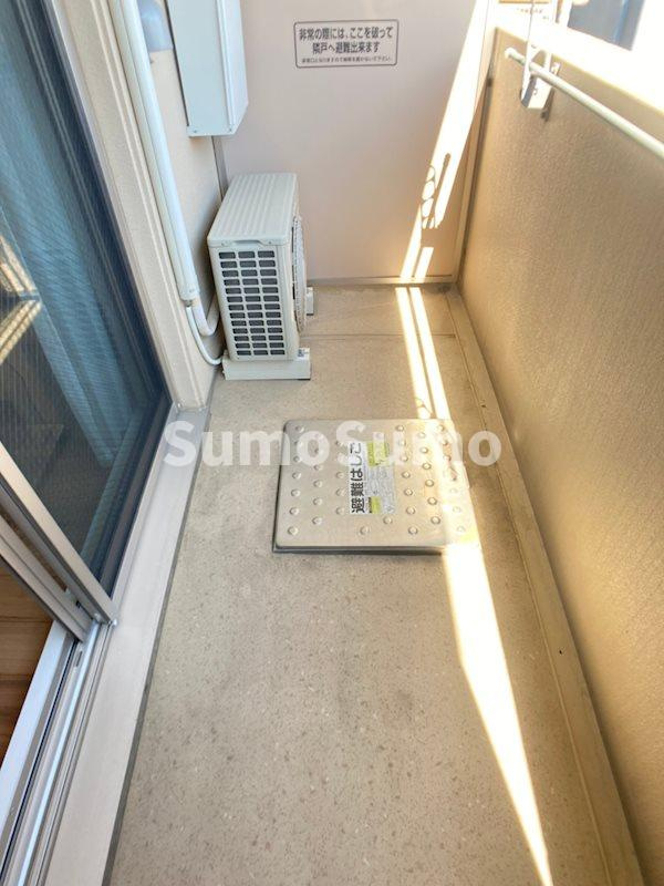 リッツ難波南Ⅱのバルコニー|バルコニー付きです