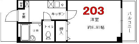 ウェーブ桜ケ丘の間取り