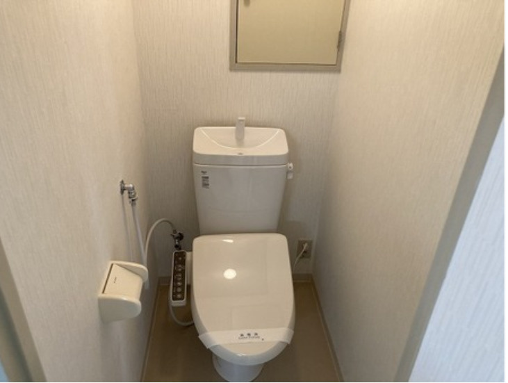 青風ハイツのトイレ|清潔感のあるトイレです