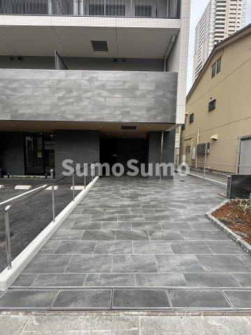 JP noie 上町台龍造寺のエントランス