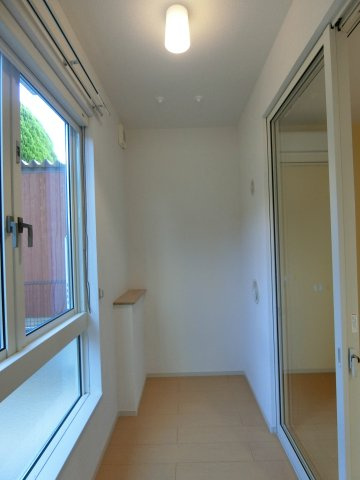 プリンセチア　Ⅱのバルコニー