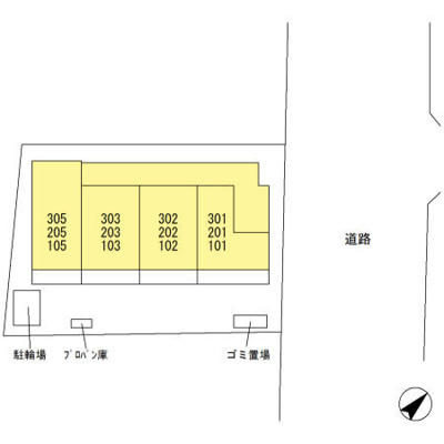 【区画図】 | ジョーヌエトワール