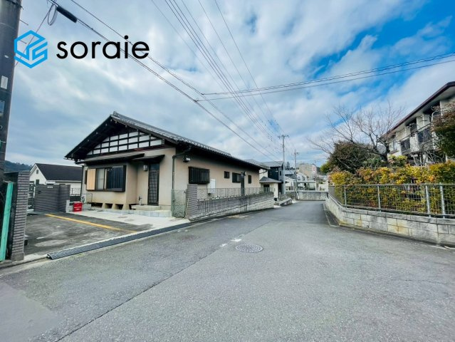 飯能市美杉台2丁目　平屋中戸建の前面道路含む現地写真|3月16日撮影