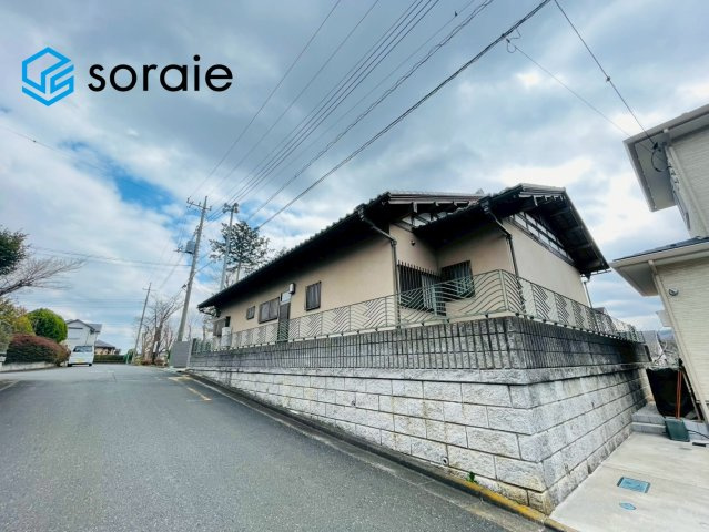 飯能市美杉台2丁目　平屋中戸建の外観|3月16日撮影
