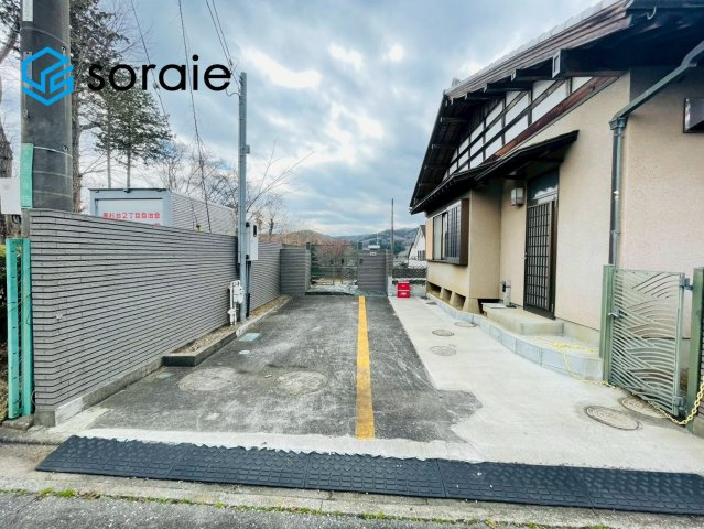 飯能市美杉台2丁目　平屋中戸建の駐車場|3月16日撮影