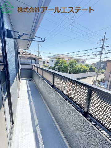 加古川市別府町新野辺　山陽電鉄「別府駅」徒歩19分のバルコニー