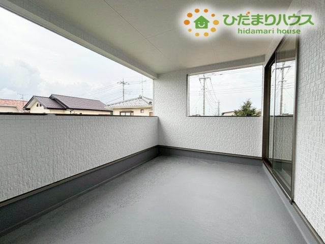 深谷市中瀬　第1　新築一戸建て　クレイドルガーデン　01のバルコニー