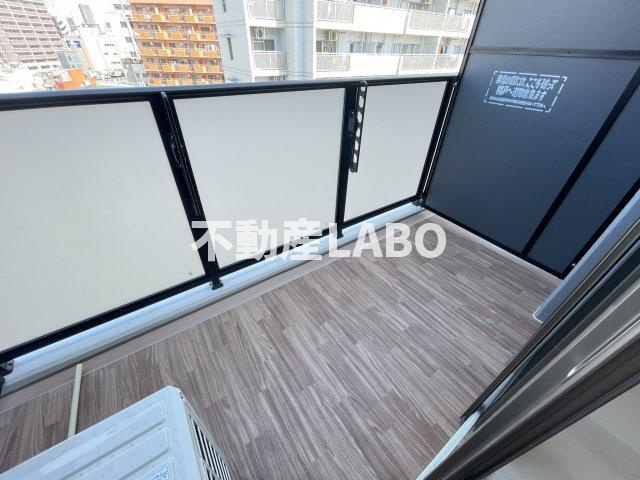 天王寺ルート25のバルコニー