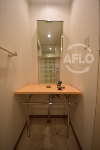 セイワパレス大手前西の洗面所|セイワパレス大手前西　洗面脱衣所