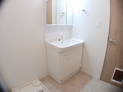 【洗面所】 | メゾングレーヌ勝原Ａ