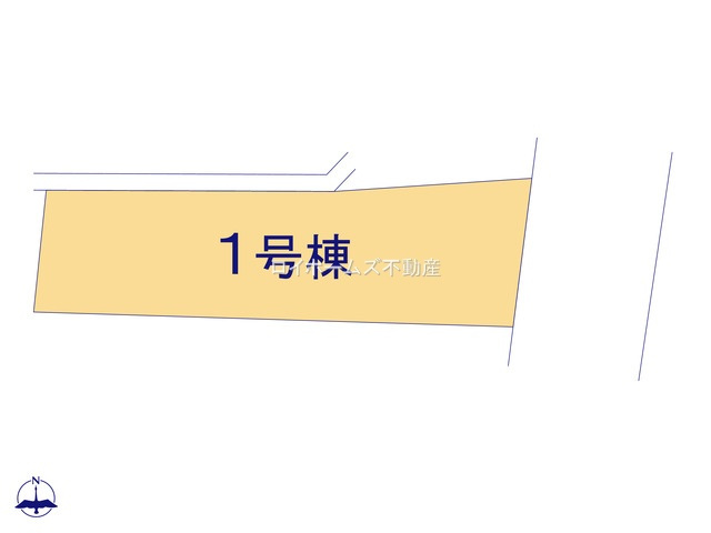 【区画図】 | 犬山市字城山7-1『仲介料無料』新築戸建て | 1号棟