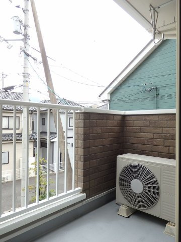 シャトーＫＩＮＫＩ　Ｃのバルコニー|開放的で明るい空間を演出してくれるバルコニーです