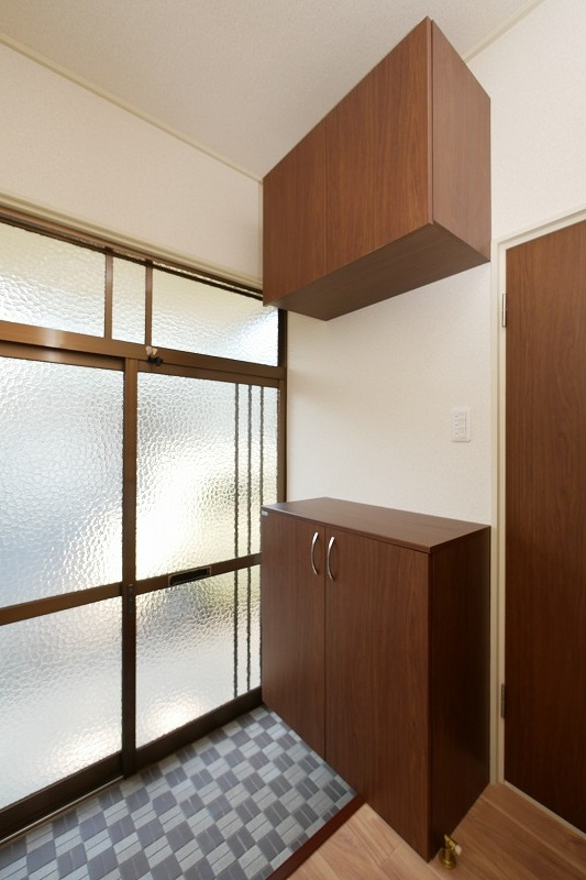 荒川貸家の玄関|荒川貸家6号