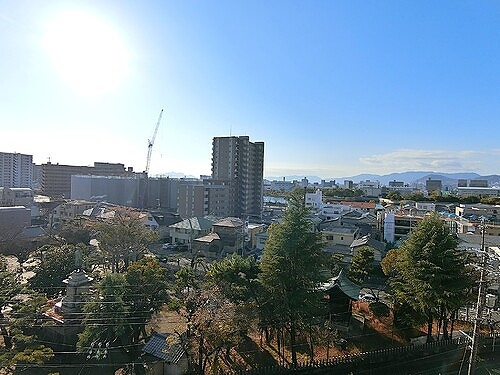 アーバンビュー皆実町のその他|バルコニーからの眺望　※内装工事前