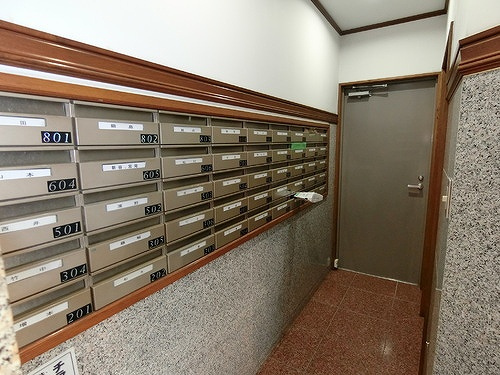 アーバンビュー皆実町のその他|メールボックス　※2025年12月撮影