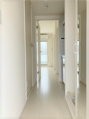 グレイス幕張Ⅱの玄関|ゆったりとした玄関です