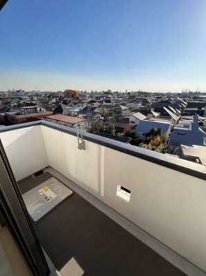 【バルコニー】 | オールメゾン西荻窪 | 南向きのバルコニー。