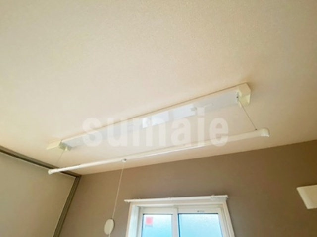 グリーンガーデンの内装|室内物干しです☆