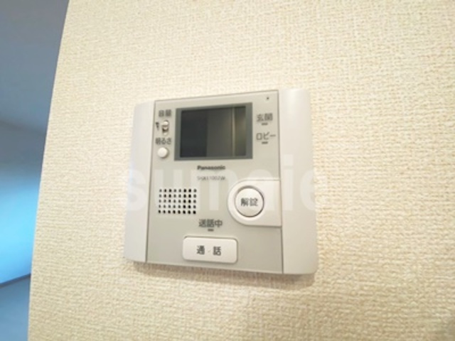 グリーンガーデンのセキュリティ|モニター付きインターホンです☆