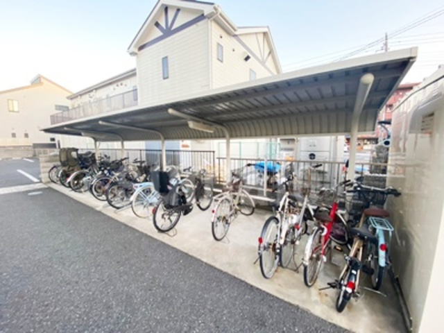 グリーンガーデンのその他共用部分|駐輪場です☆