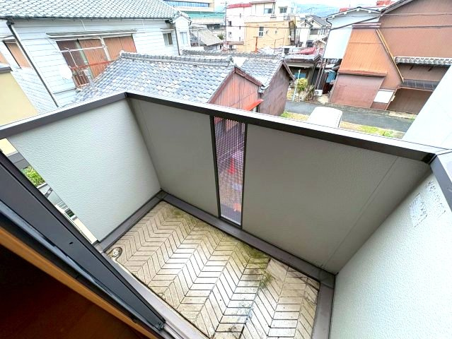 クレールヒルズのバルコニー