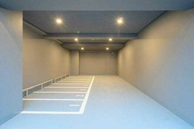 ベルグレード亀戸の駐車場