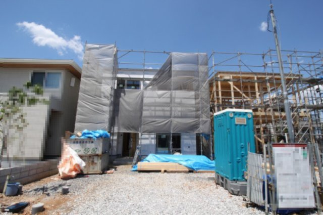 鴨部　新築戸建　⑧　（全2区画）　の外観|⑧　土地面積　138.91㎡（約42.02坪）建物面積　103.02㎡（約31.16坪）