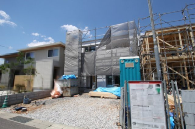 鴨部　新築戸建　⑧　（全2区画）　の外観|⑧　土地面積　138.91㎡（約42.02坪）建物面積　103.02㎡（約31.16坪）