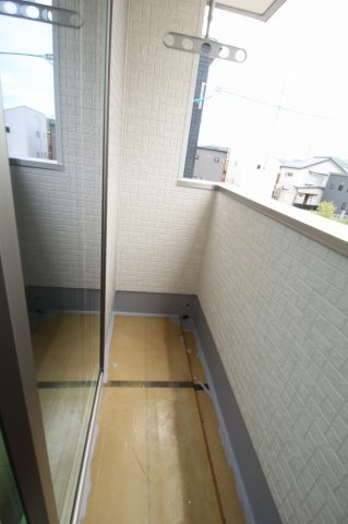 鴨部　【特別価格　８月末まで】新築戸建　⑧　（全2区画）　のバルコニー|2F　南東の部屋　7.7帖