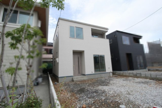 鴨部　【特別価格　８月末まで】新築戸建　⑧　（全2区画）　の外観