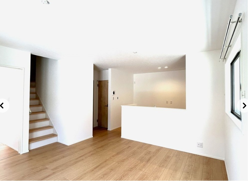 鴨部　新築戸建　⑧　（全2区画）　の完成予想図|リビング