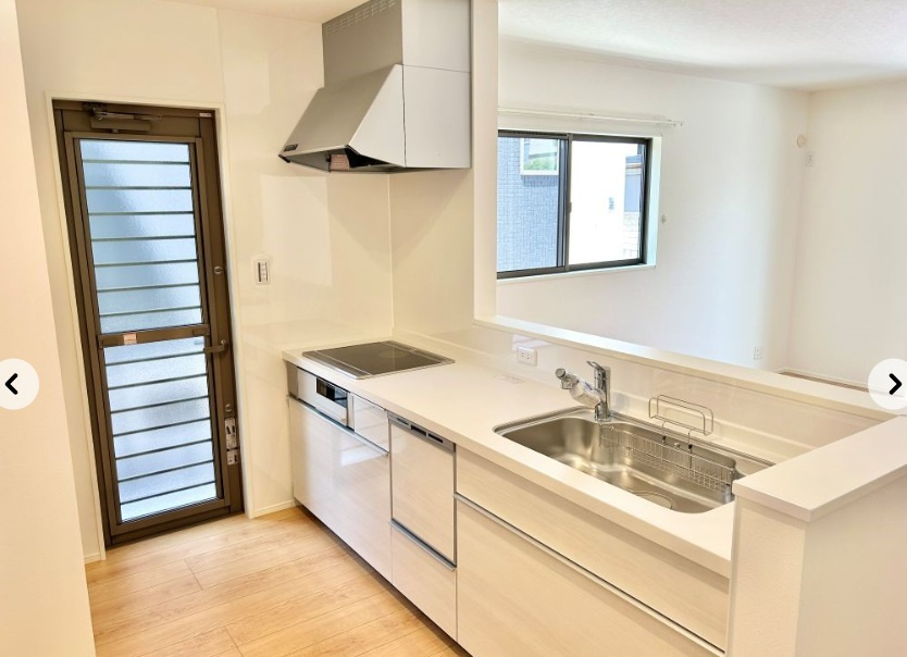 鴨部　新築戸建　⑧　（全2区画）　の完成予想図|キッチン