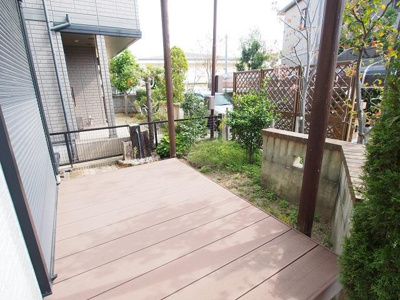 【庭】 | 荒井町千鳥３丁目戸建 | 簡単な家庭菜園も楽しめるお庭です