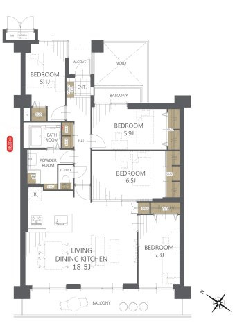 ルネ大宮パークステイツの画像